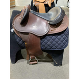 Syd Hill Premium Half Breed with Adjustable Tree Leather - Country Scene Saddlery and Pet Supplies