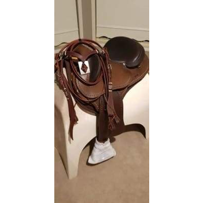 New! Syd Hill Premium Half Breed With Adjustable Tree Leather Free Post.*