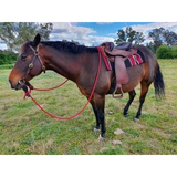 New! Syd Hill Premium Half Breed With Adjustable Tree Leather Free Post.*