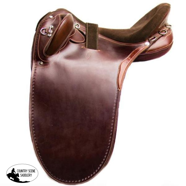 New! Syd Hill Premium Stock Saddle With Adjustable Tree Leather Posted.*