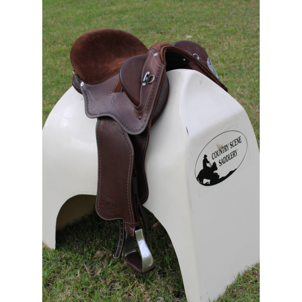 Syd Hill Premium Swinging Fender Leather With Adjustable Tree