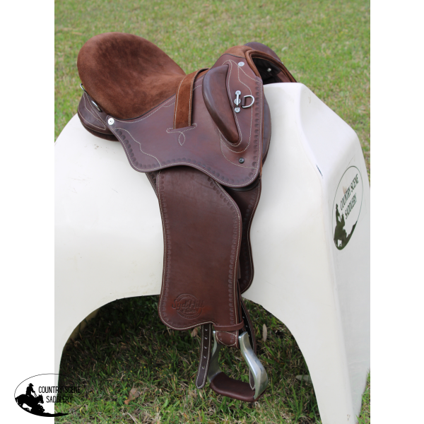 Syd Hill Premium Swinging Fender Leather With Adjustable Tree