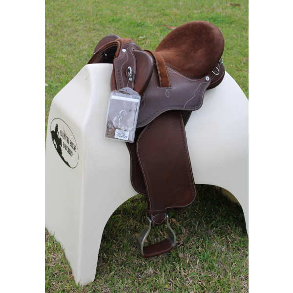 Syd Hill Premium Swinging Fender Leather With Adjustable Tree