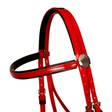 New! Syd Hill PVC Hanovarian Bridle with Reins Great work bridle. - Country Scene Saddlery and Pet Supplies