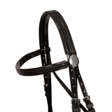 New! Syd Hill PVC Hanovarian Bridle with Reins Great work bridle. - Country Scene Saddlery and Pet Supplies