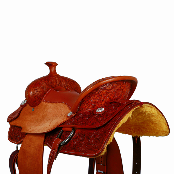 Syd Hill Samson Ranch Western Saddle Barrel Saddles
