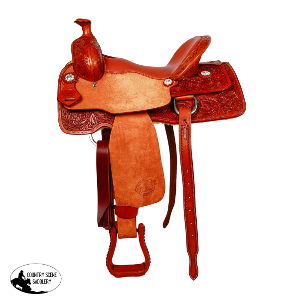 Syd Hill Samson Ranch Western Saddle Barrel Saddles