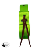 T5186L - Aust LIME Webbing Latigo Sets