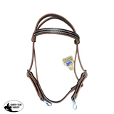 T5340 - Aust Made Brow Band Bridle - Quick Change Clip Ends - Country Scene Saddlery and Pet Supplies
