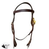New! T5385 - Plain Browband Bridle Quick Change Ends - Country Scene Saddlery and Pet Supplies