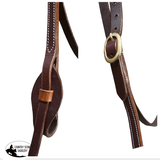 New! T5385 - Plain Browband Bridle Quick Change Ends - Country Scene Saddlery and Pet Supplies