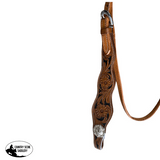 T5390 - Carved Brow Band Bridle - Country Scene Saddlery and Pet Supplies