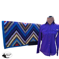 T5453 - New Zealand Wool Show Saddle Blanket Hay Nets