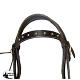 T5475 - Studded Leather Bridle - Country Scene Saddlery and Pet Supplies