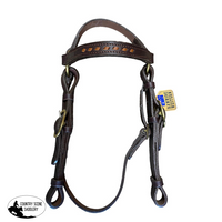 T5513 - Aust Made Barcoo Brow Band Bridle 7/8 Training Aids