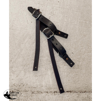 T5538 - Leather Bull Riding Spur Strap Package Bronc Flank