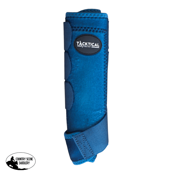 Tacktical™ Harbor Blue Splint Boots (Pair) Horse Boots & Leg Wraps