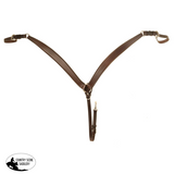 Tapered Breast Plate, Dark Oil - Country Scene Saddlery and Pet Supplies