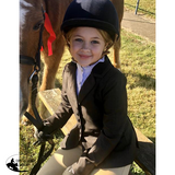 Tayla Girls Hunter Equestrian Show Jacket 4