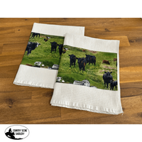 Tea Towel Set - Black Angus Gift Items