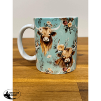 Teal Highland Mug Gift Items