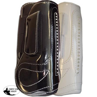 New! Tendon Boots - Crystal Patent Look Tendon Boots