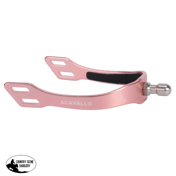 The Acavallo Arena Aluplus 2.0 English Spurs Antique Rose Horse Halters