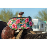 New! The SCH Beat Bag - Turquoise Floral - Country Scene Saddlery and Pet Supplies