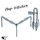 The Chase Collection Bridle and Breastplate Set - Country Scene Saddlery and Pet Supplies