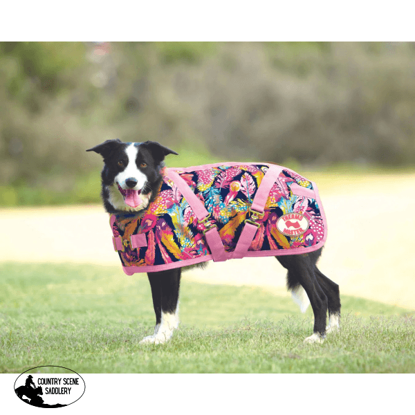 Thermo Master Supreme Dog Coat - Feathers 10/25Cm 1200D Nylon Horse Rug Combo (200G Fill)