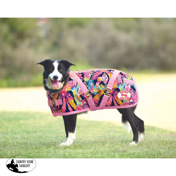 Thermo Master Supreme Dog Coat - Feathers 10/25Cm 1200D Nylon Horse Rug Combo (200G Fill)