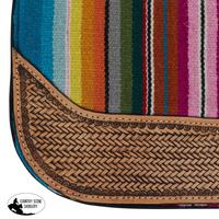 New! Tough-1 Printed Serape Saddle Pad Posted.* From Western Pads Tough 1