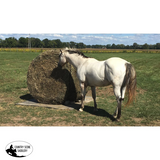 Tough1 6 x 6 Round Bale Hay Net - 1 1/2’’ - Hay Bag Feeder PVC Mesh