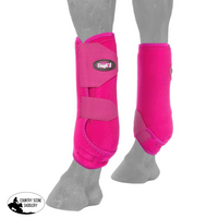 Tough1 Extreme Vented Sport Boots - Sm / Pink Front Protection Boots
