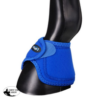 Tough1 No Turn Bell Boots Small: 4 Tall X 1/2 Wide 8 Pastern Circumference. / Royal Blue Bell Boots