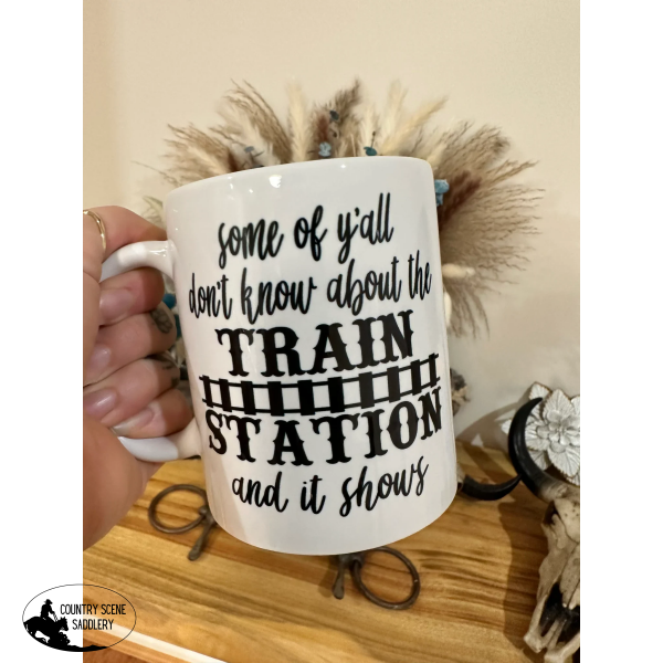 Train Station Mug Gift Items