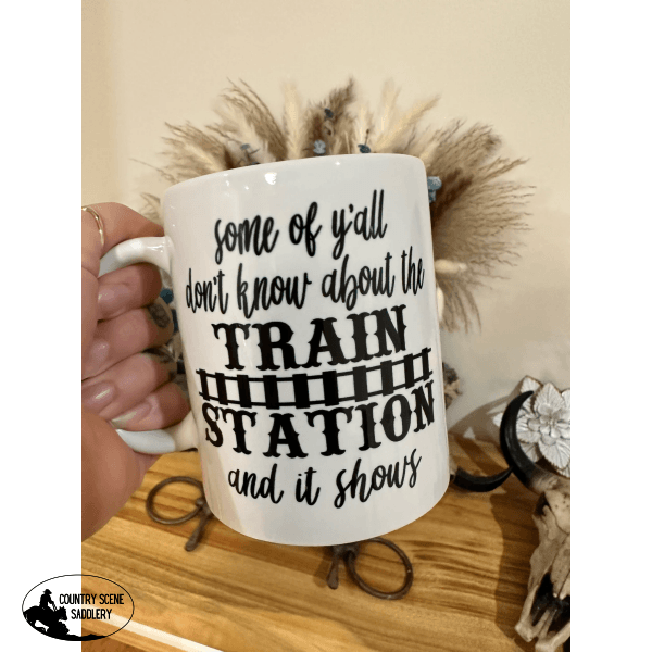 Train Station Mug Gift Items