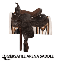 Tulsa Ii All Around Floral Western Show Saddle Saddles