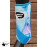 Turquoise and Purple Swirl Boots. - Country Scene Saddlery and Pet Supplies