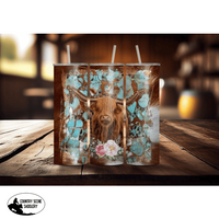 Turquoise Highland Tumbler Gift Items