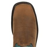 Turquoise Pull on Womens Western Boots - Country Scene Saddlery and Pet Supplies