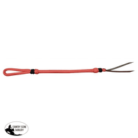 Two Tone Braided Nylon Quirt. Coral