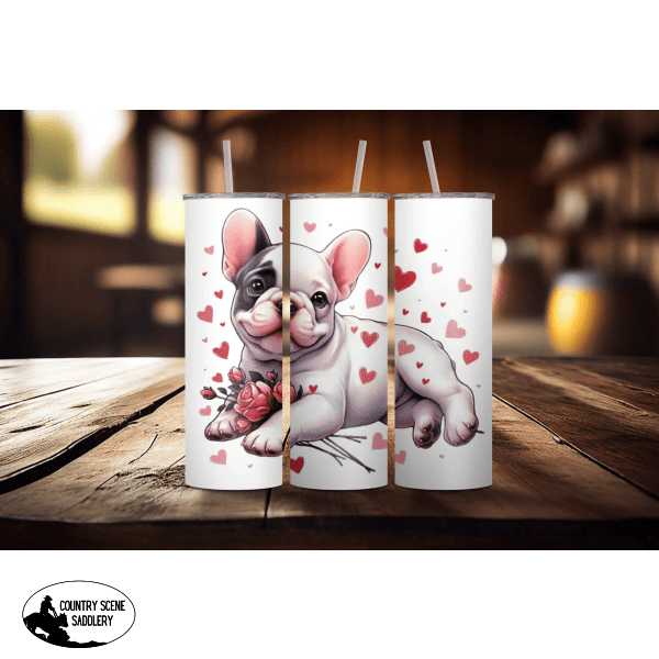 Valentine Frenchie Tumbler Giftware