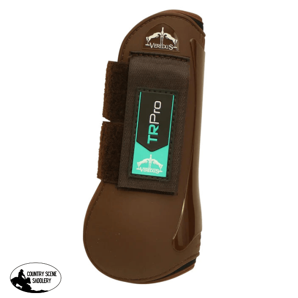 Veredus Tr Pro Tendon Boots Brown / Large Protection Boots