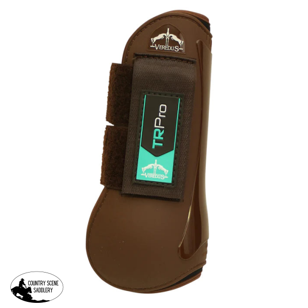 Veredus Tr Pro Tendon Boots Brown / Large Protection Boots