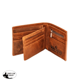 Wallet-Crazy Horse Vintag Brn - Country Scene Saddlery and Pet Supplies