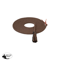 Weaver Ecoluxe Round Bamboo Mecate Reins Brown/Black Western