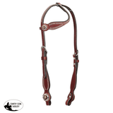 Weaver Texas Star Collection Sliding Ear Headstall - Country Scene Saddlery and Pet Supplies