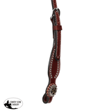 Weaver Texas Star Collection Sliding Ear Headstall - Country Scene Saddlery and Pet Supplies