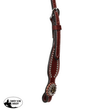 Weaver Texas Star Collection Sliding Ear Headstall - Country Scene Saddlery and Pet Supplies